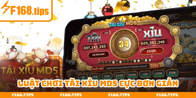 Luật chơi Sicbo MD5 không khác biệt so với phiên bản truyền thống